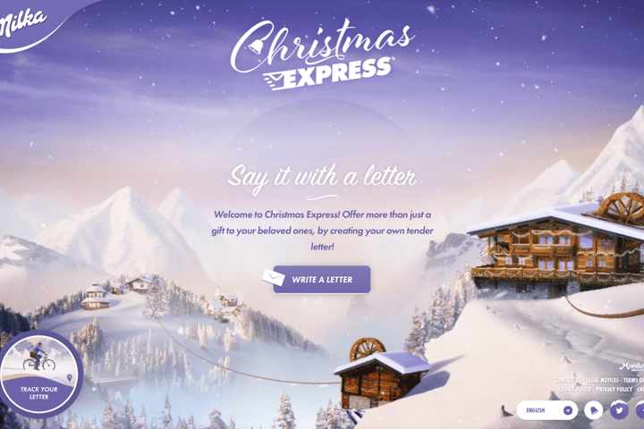 Christmas Express website preview